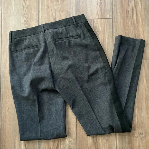Theory Charcoal Wool Dress Pant - Picture 4 of 5